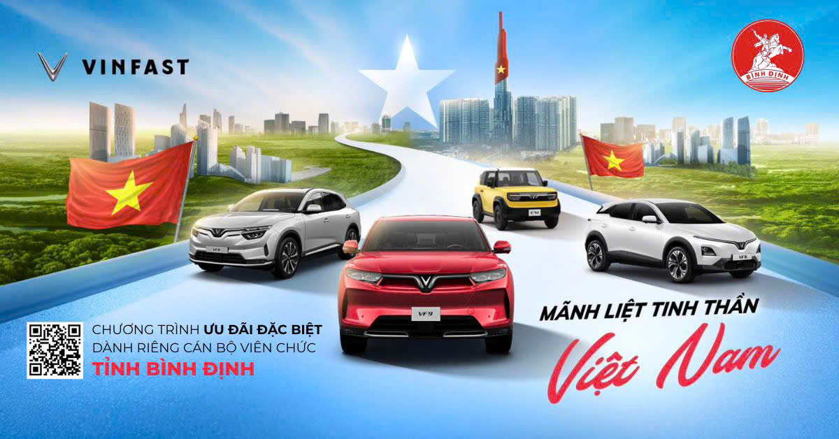 Ô tô điện vinfast Bình Định