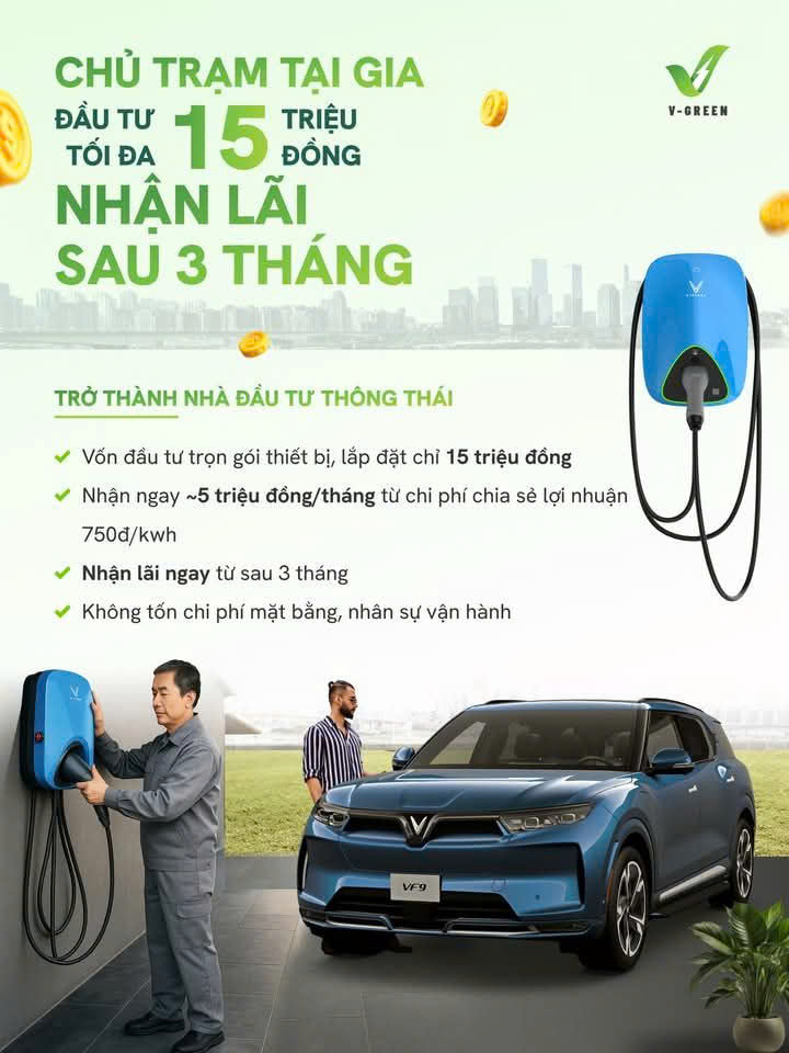 Trạm sạc vinfast