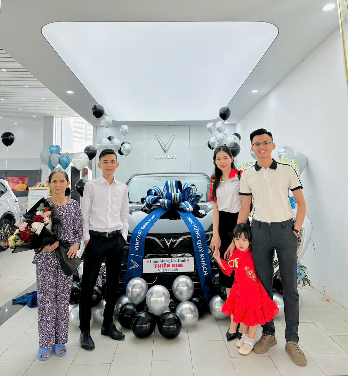 Giao xe VF 7 tại Vinfast Bình Định